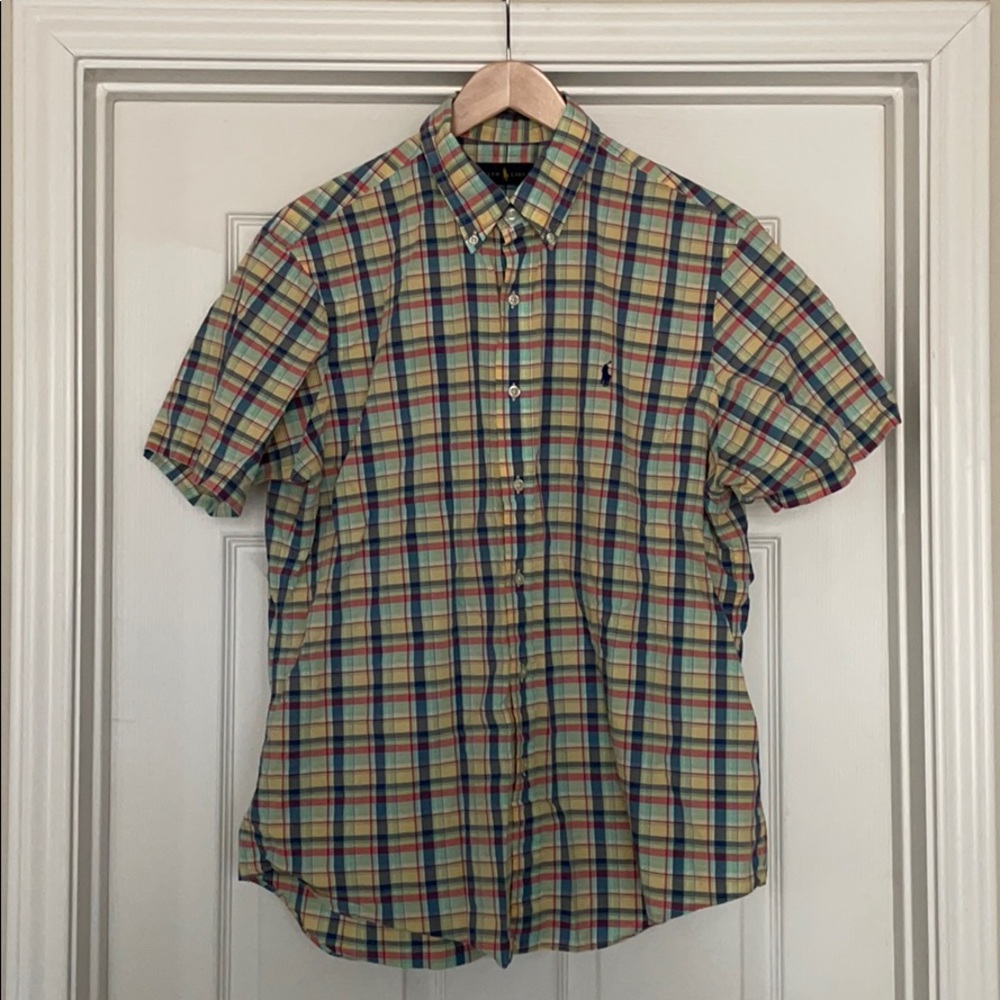 Men’s Ralph Lauren shirt sleeve button down sz L